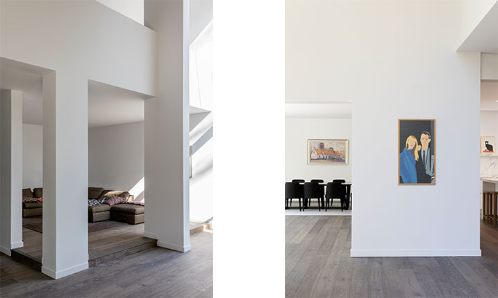 Detail van een gerealiseerde renovatie — vakwerk en aansluiting tussen oud en nieuw