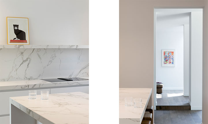 Interieurbeeld uit een gerealiseerd renovatieproject van Olaf Minten, met natuurlijk licht en maatwerk